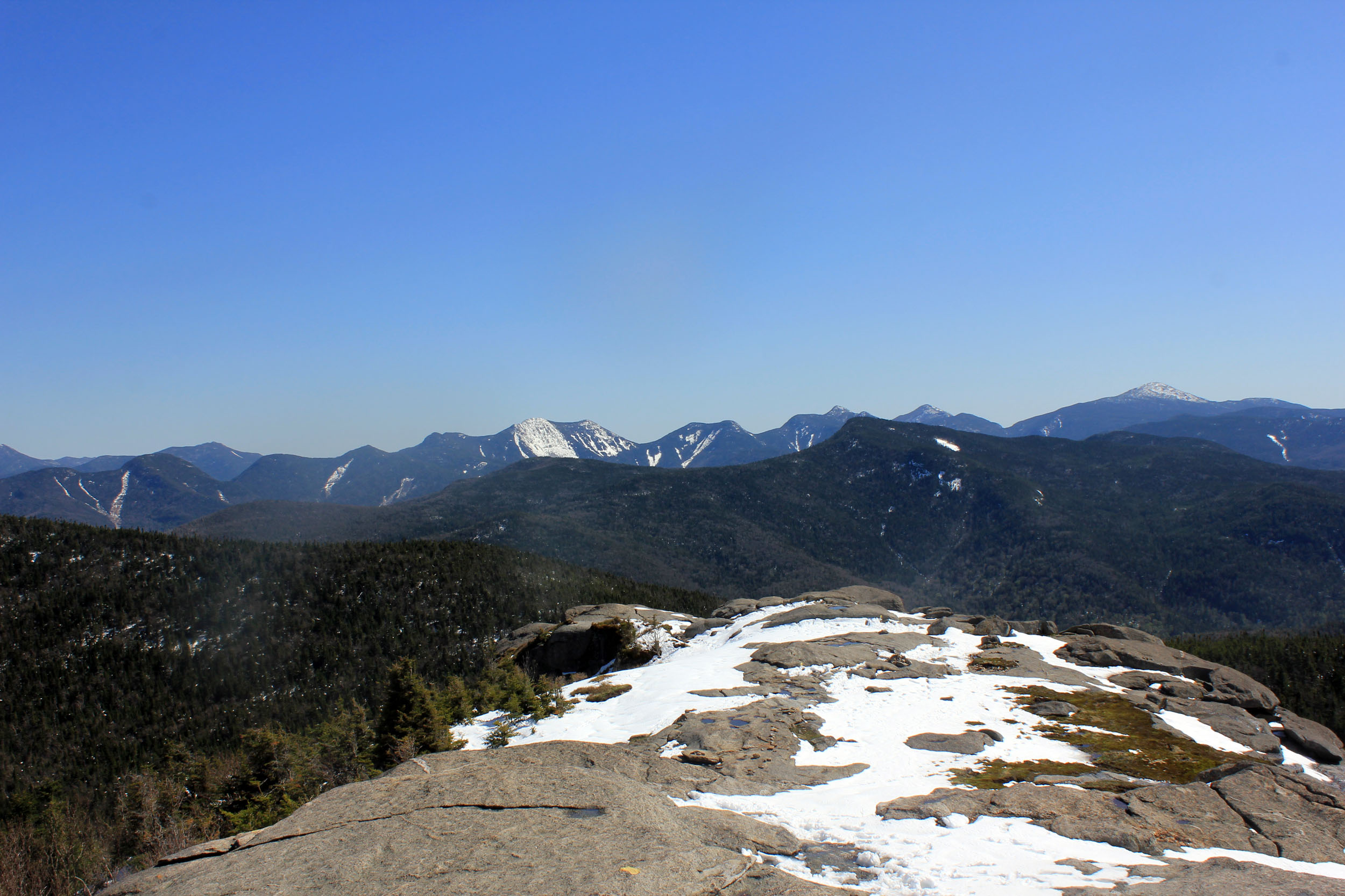 The summit of Cascade Mountain, Lake Placid