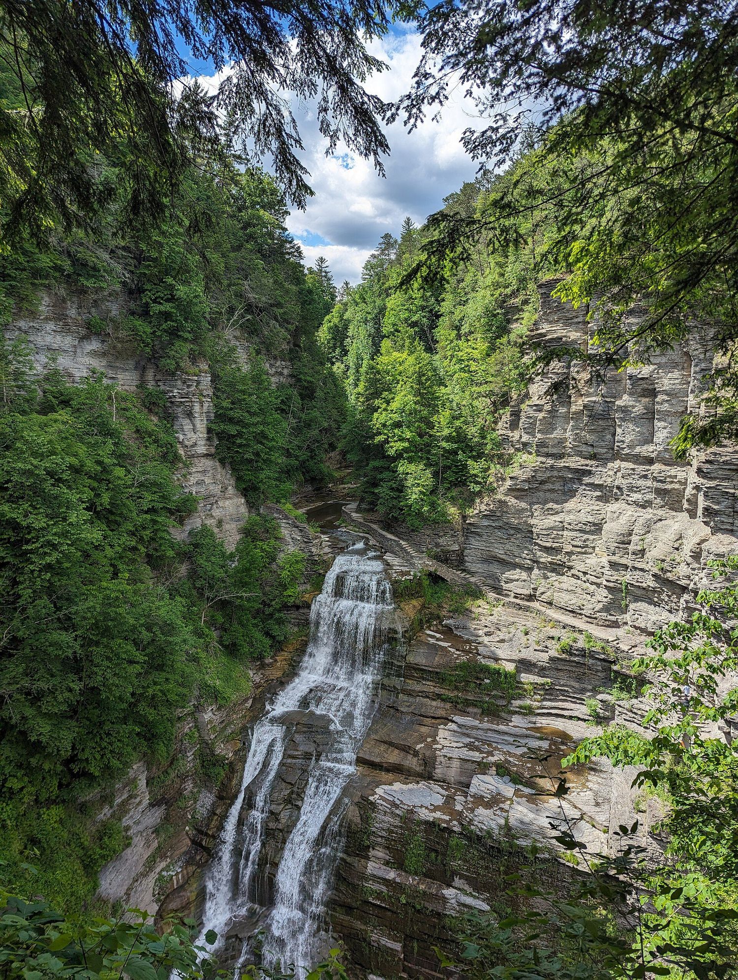 Lucifer Falls in Robert H. Treman State Park